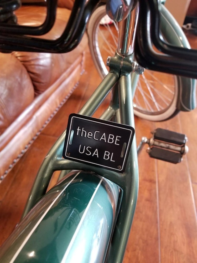 new BICYCLE LICENSE PLATE attachment plate FRAME MOUNT