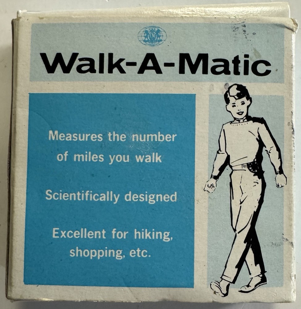 Vintage Walk-A-Matic Pedometer