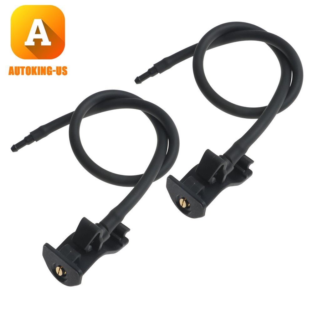 2 Pcs Front Windshield Wiper Washer Jet Spray Nozzle for 2011-2018 Ford Explorer