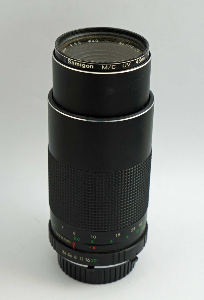 Samigon 70-140mm F3.8 with Minolta SRT Mount