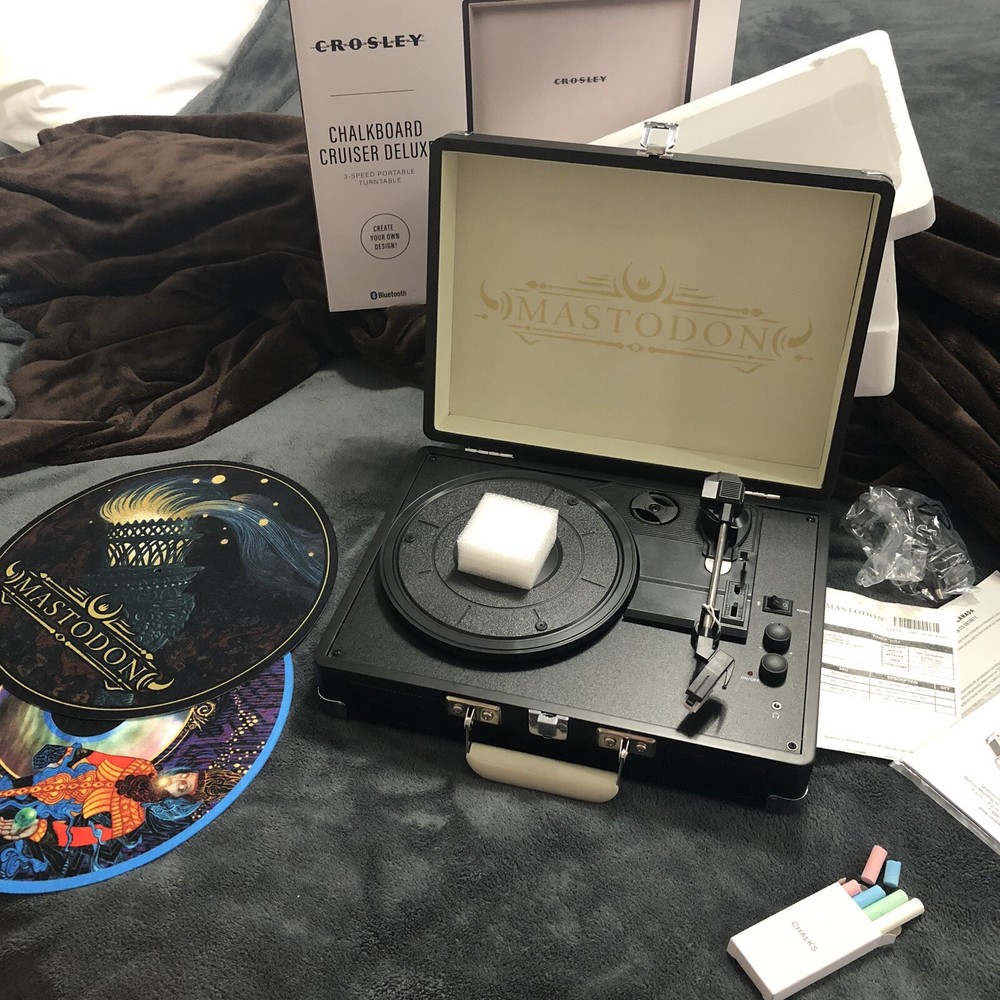 Mastodon Crosley Record Player Not CD/LP