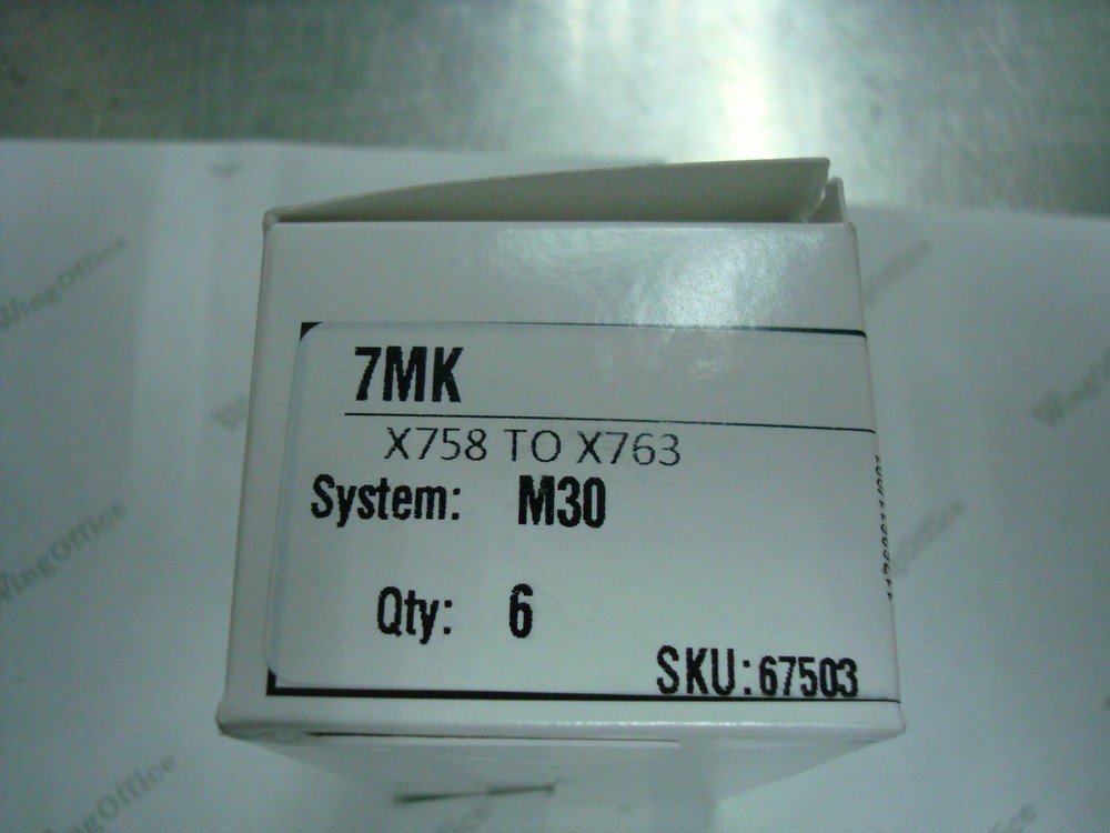 MASTER LOCK 7MK NO. 7 SMALL PADLOCK QUANTITY 6 NIB