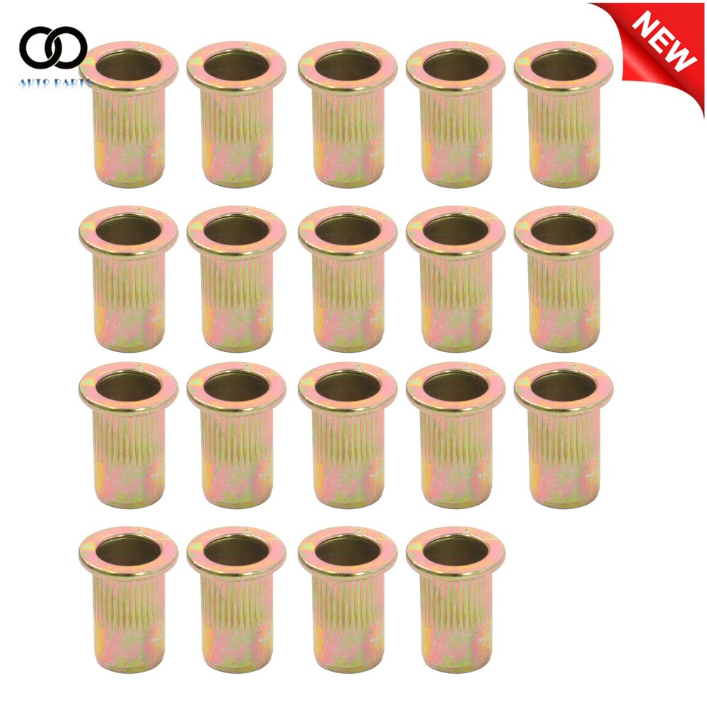 70 Pack Rivet Nuts Tool 14" Hand Riveter with 7PCS interchangeable mandrels