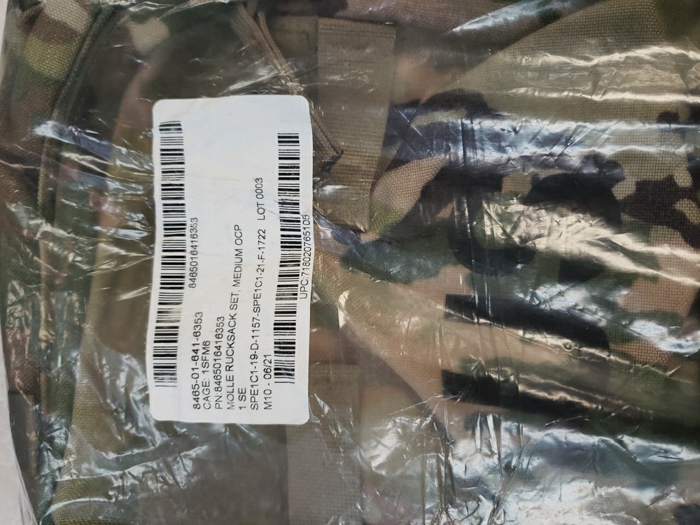 MILITARY ISSUED MEDIUM RUCKSACK (NEW)