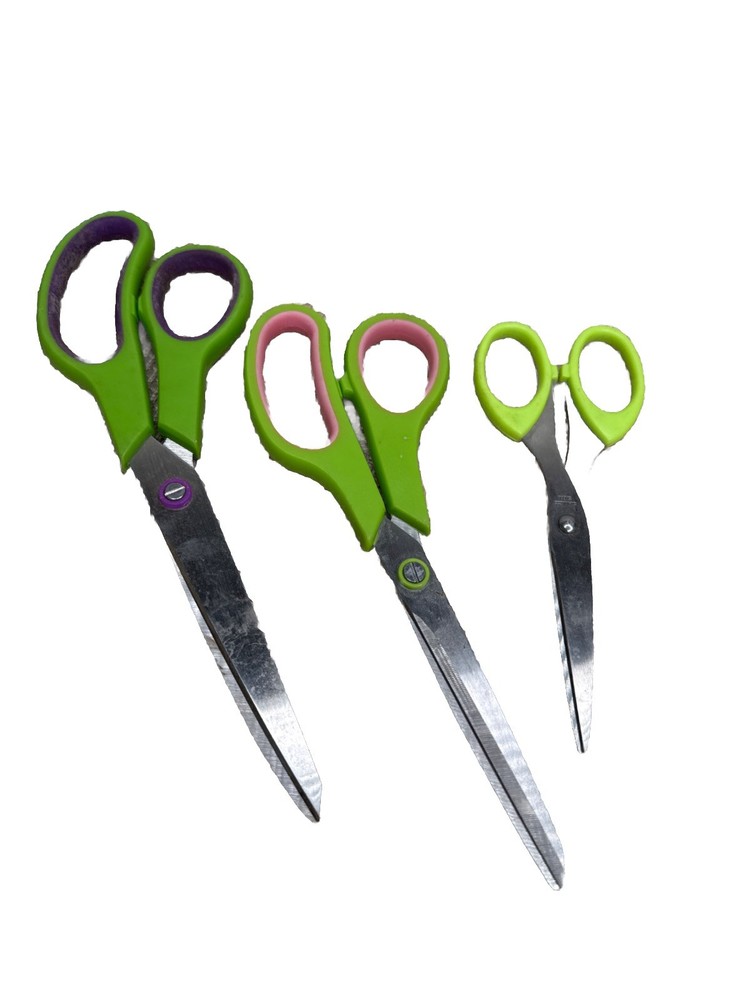 3 Pairs Of Multipurpose Scissors - Pre-owned