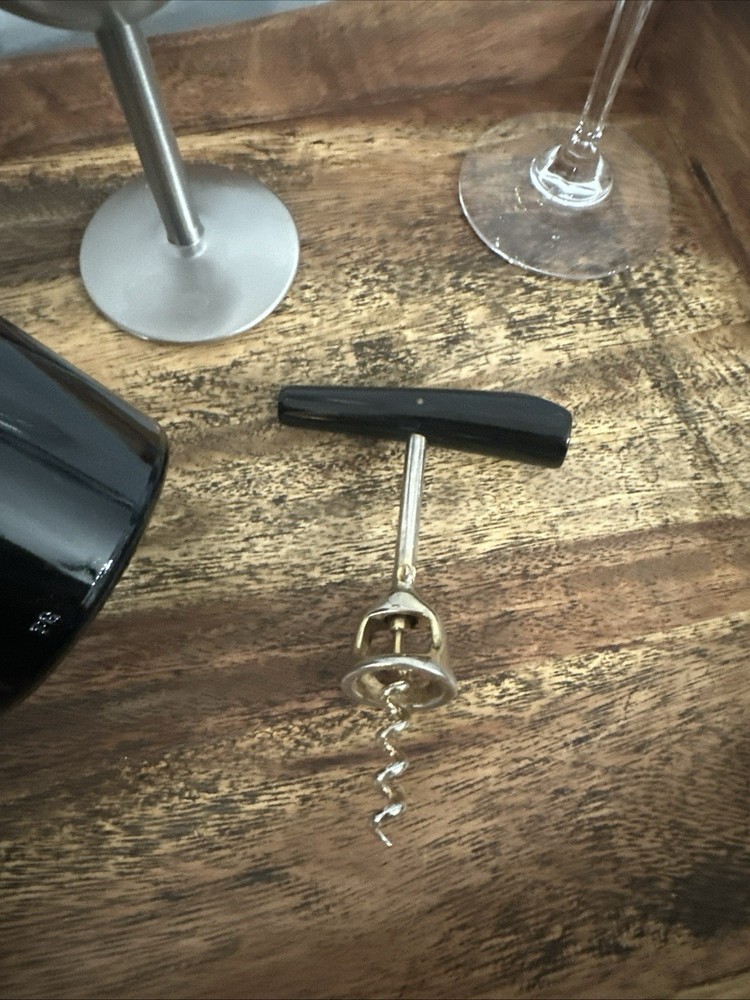 Rosewood with Silver Corkscrew