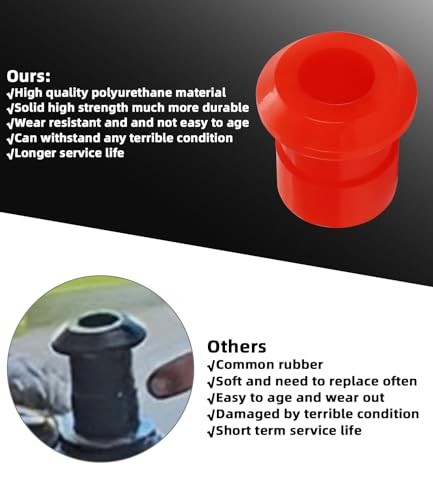 4PCS Front Subframe Bushing Kit for Nissan Rogue 2008-2020 Engine Cradle Front