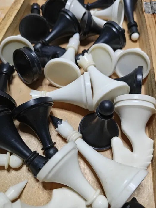 OLD Nice Chess Set Soviet USSR