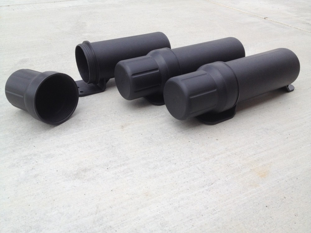 3 Pcs Motorcycle Storage Canister Multi-use Tool Tube