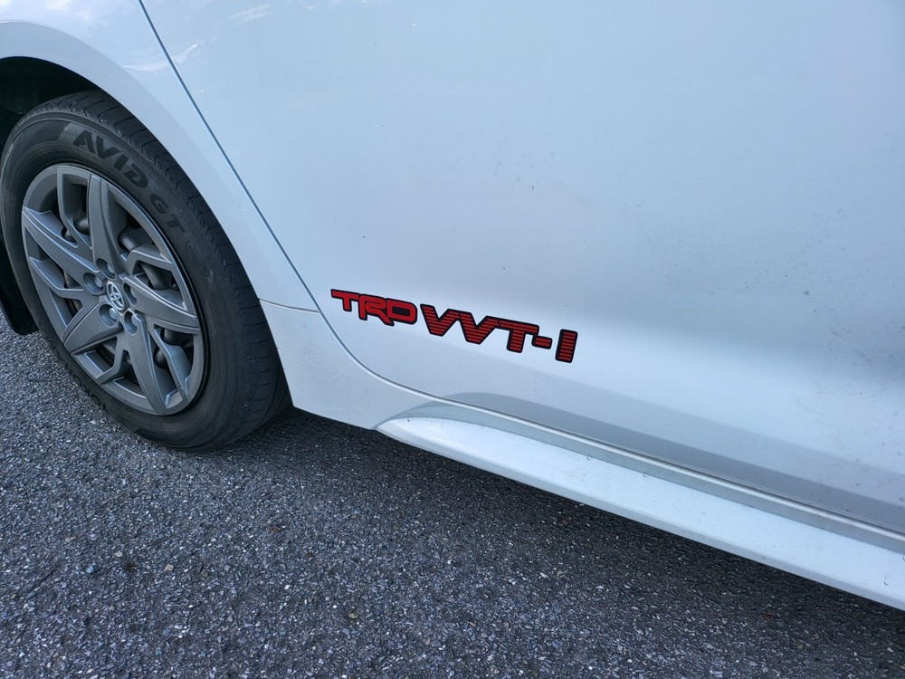 TRD VVTI Sticker Decal JDM 3Pcs