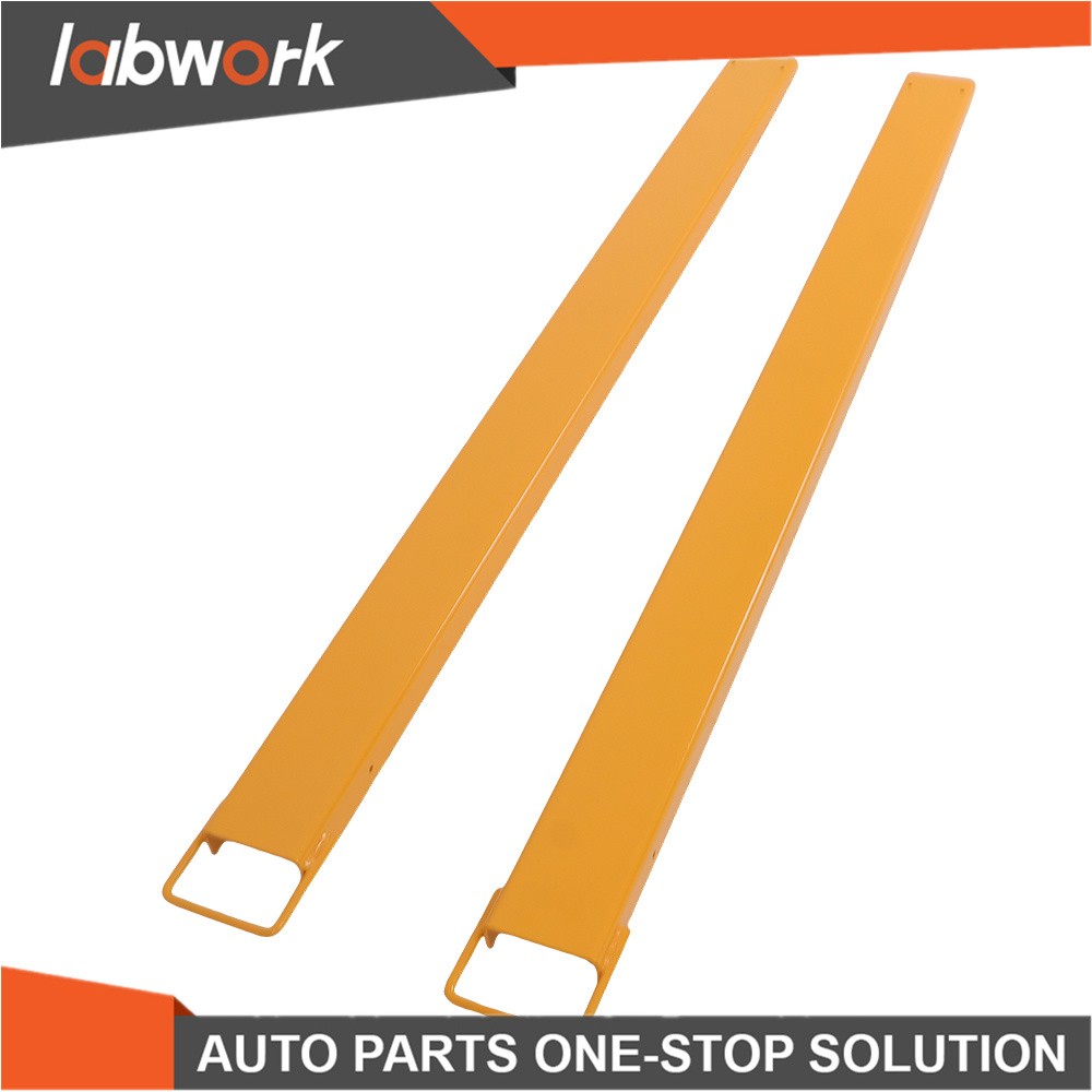 Labwork Pallet Fork Extensions Heavy Duty Steel Forklift Extensions 72" x 4.5"