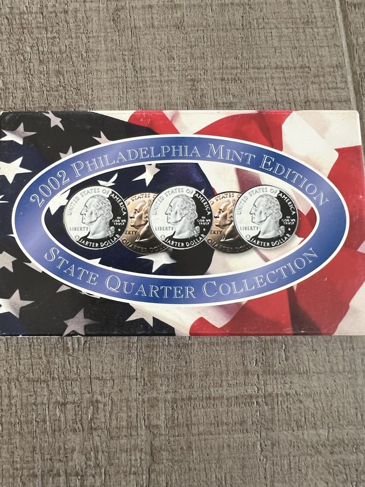 2002 Philadelphia Minted State Quarters