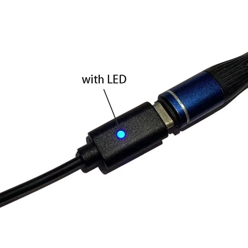 USB C Cable for PSP1000 2000 3000 Controller Charging Adapter Type C LED Convert