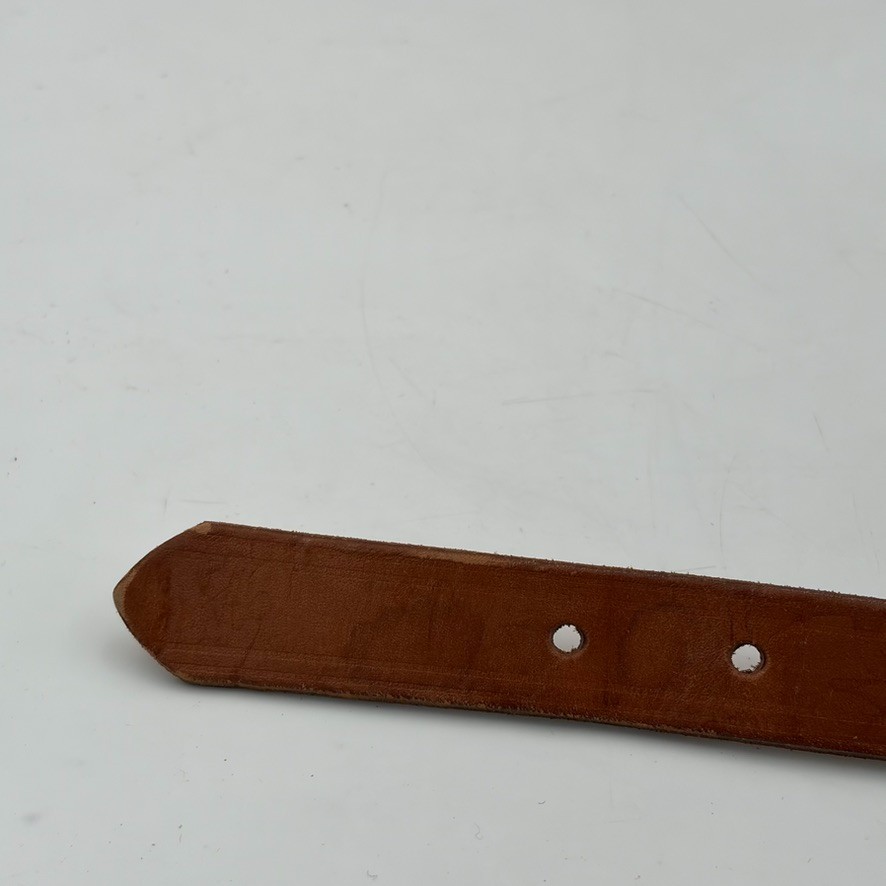 Vtg Argyll and Sutherland Highlanders British Army? Leather Belt