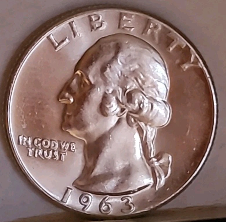 1963 P Washington Silver Quarter ■ GEM/BU ■ #3126