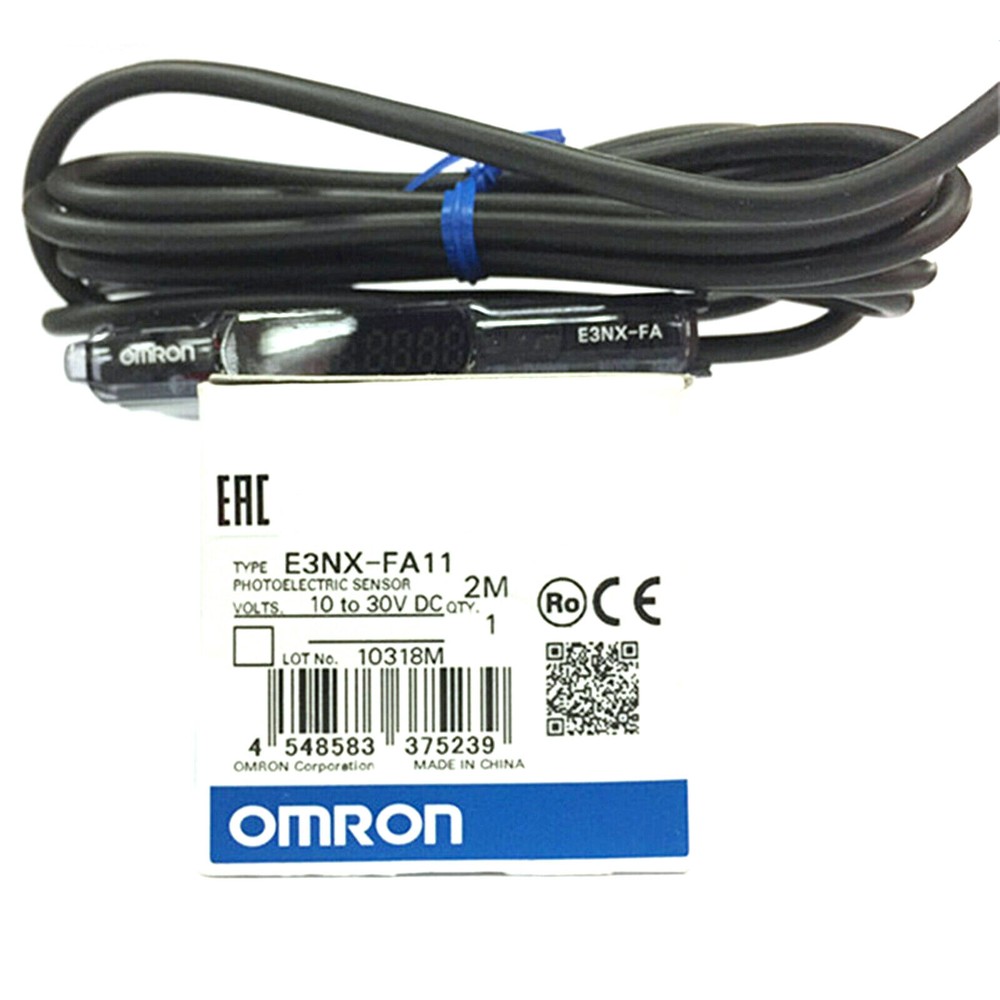 New In Box OMRON E3NX-FA11 Photoelectric Sensor