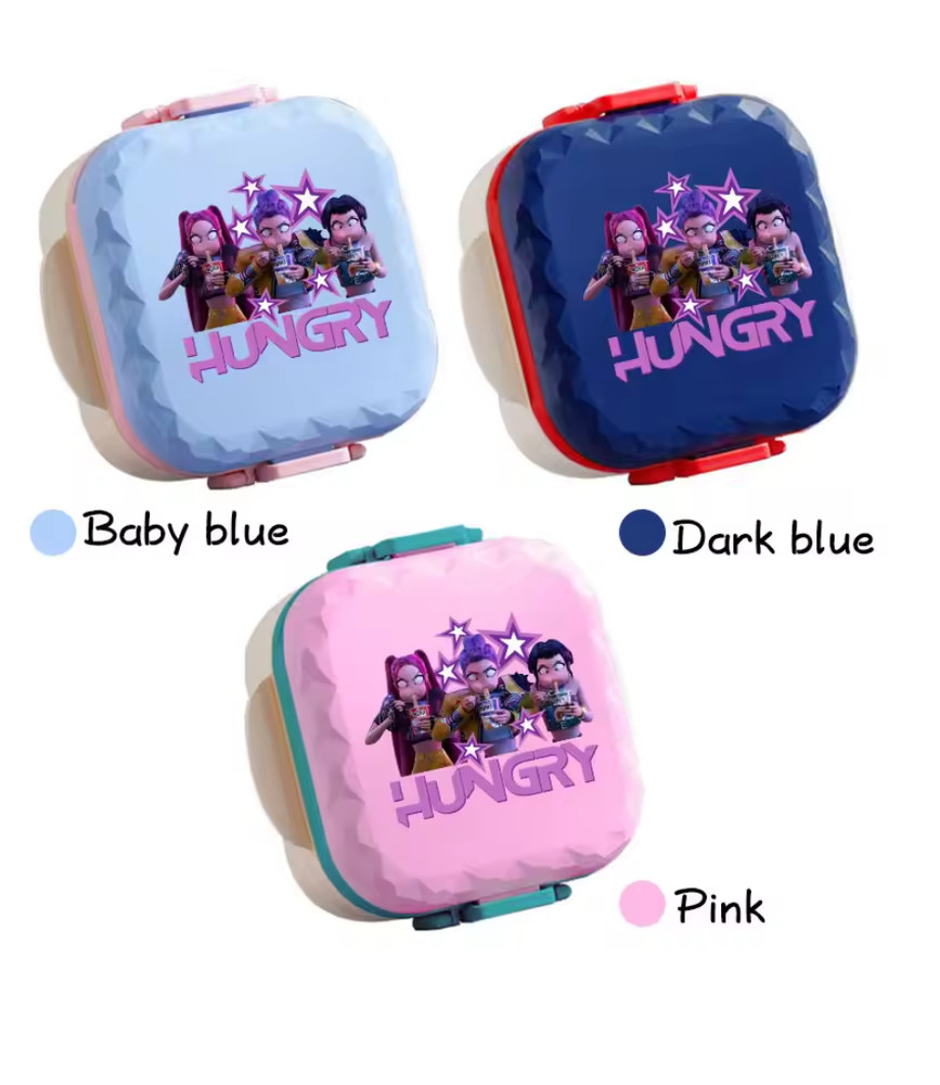 1 PC Random Kpop Devil Hunter Lunch Box Food Container For Kids