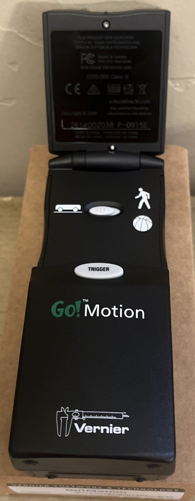 Vernier Go!Motion Vernier Sensor. Velocity & Acceleration data- USB