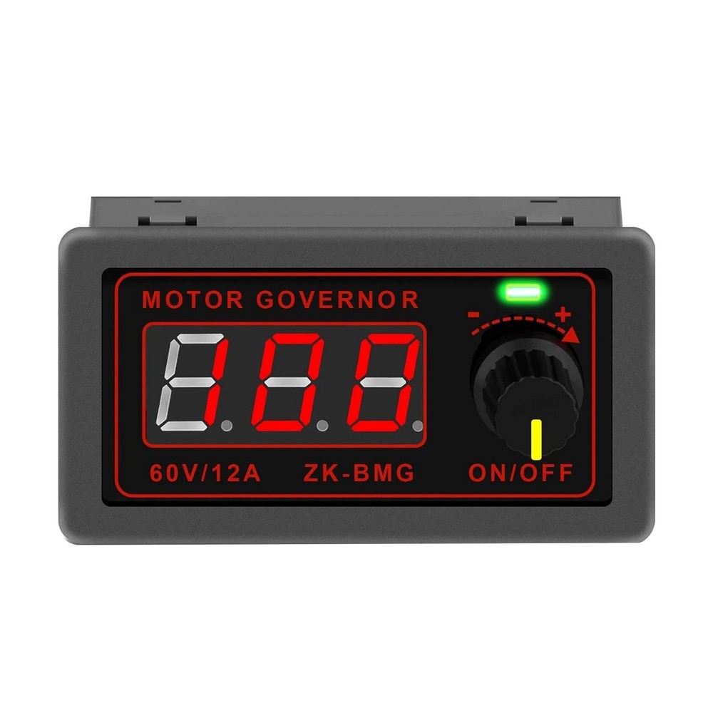 DC 9-60V PWM Motor Controller Module Digital Encoder Speed Adjustment 500W