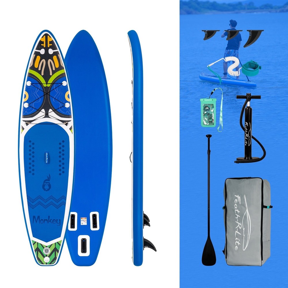 Funwater  350cm  Monkey Feath-R-Lite Inflatable Paddle Board SUP