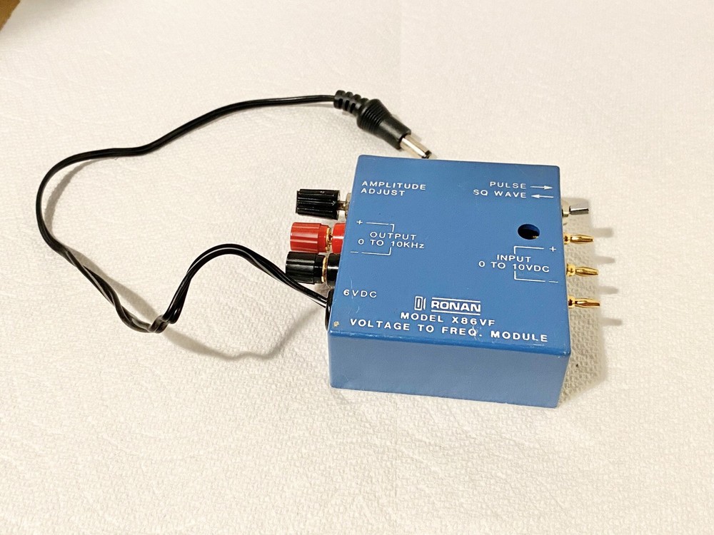 RONAN Model X86VF Voltage To Freq. Module (as Is)