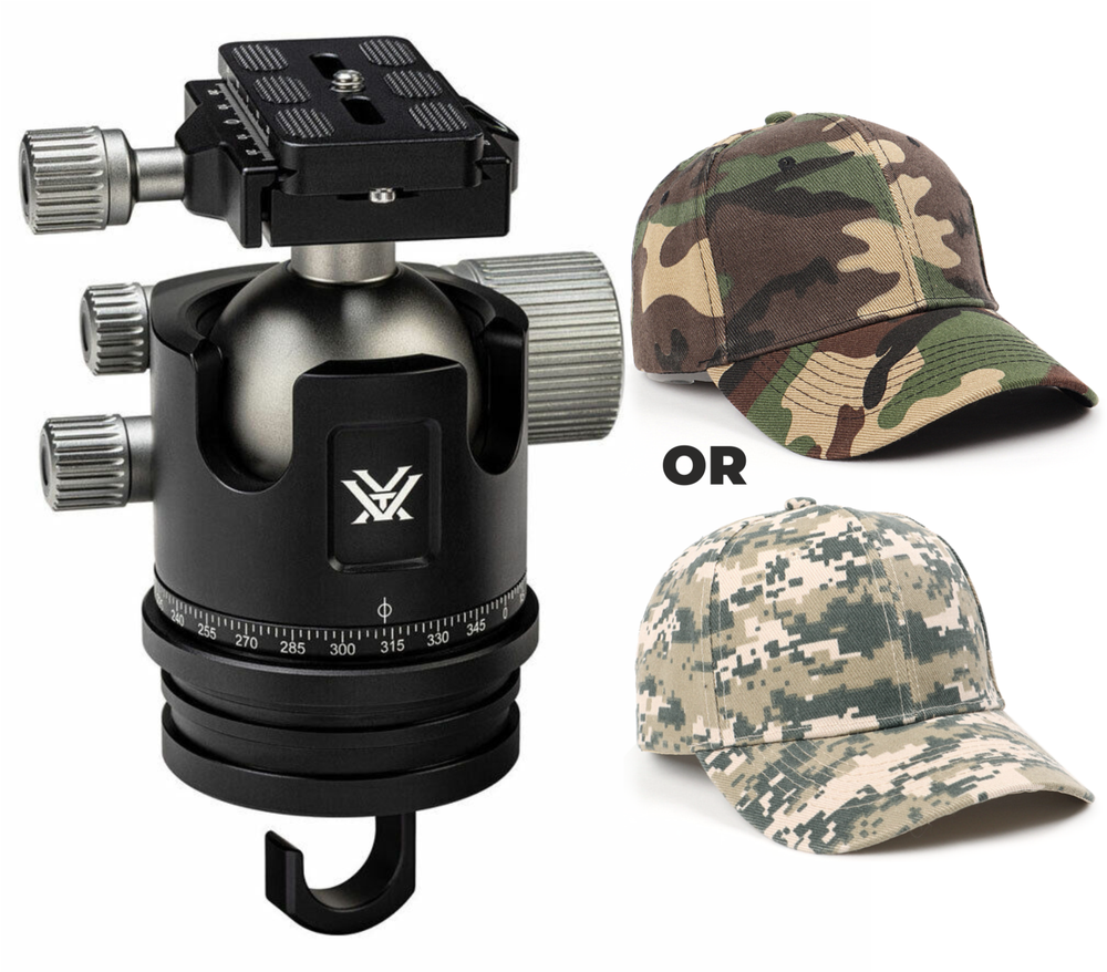 Vortex Optics Radian Ball Head with Free Hat Bundle