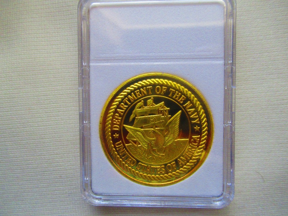 US NAVY - USS FOX DLG-33 Challenge Coin