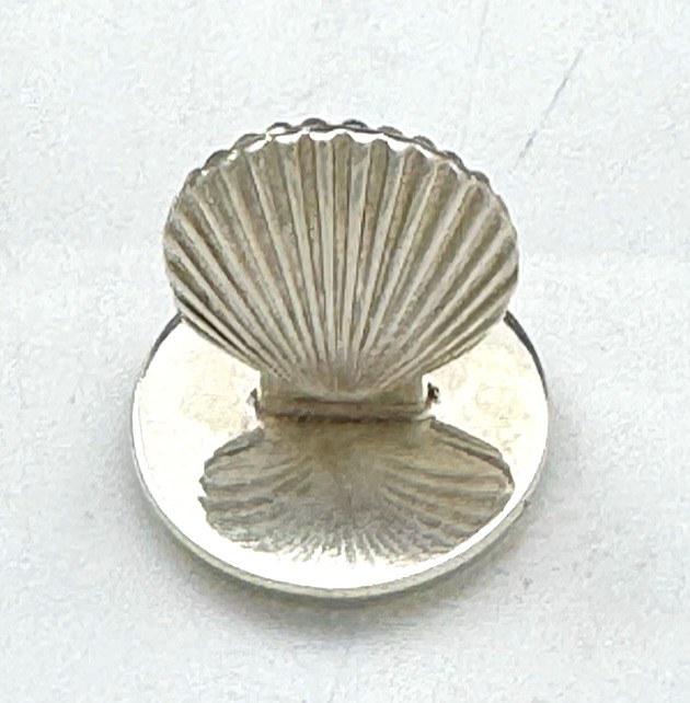 4 TIFFANY Sterling SHELL Form PLACE CARD HOLDERS