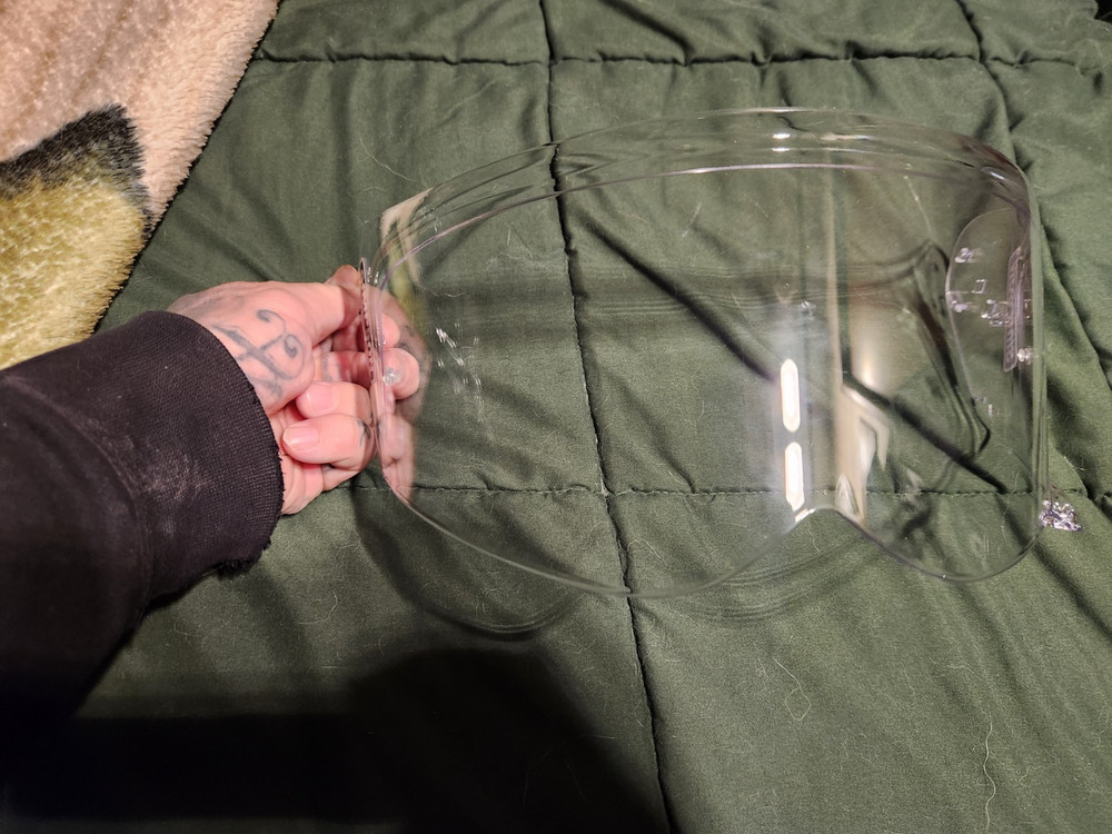 Simpson CLEAR Face Shield Ghost / Speed