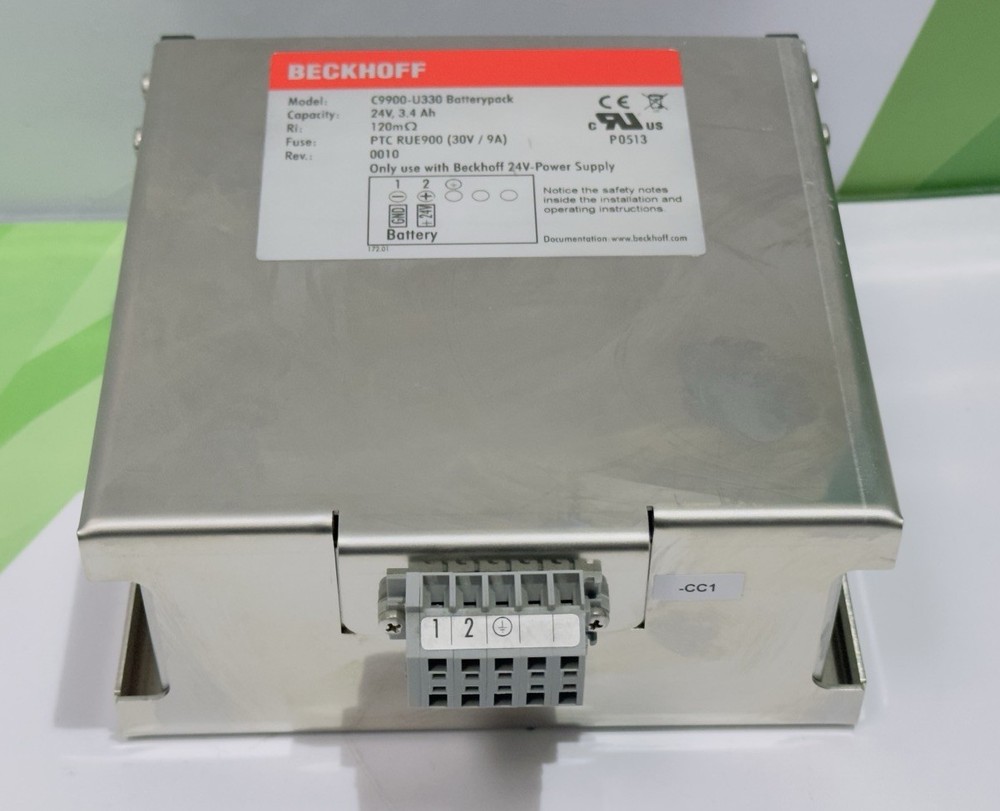 Beckhoff C9900-U330 Battery Pack -/ Used