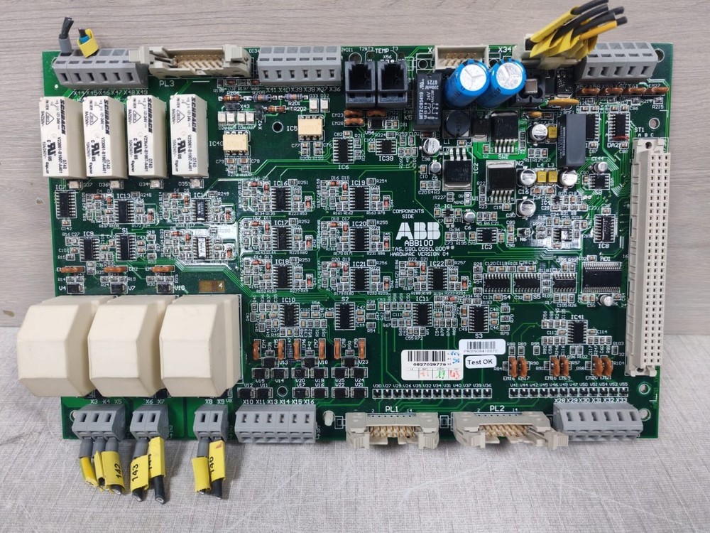 ABB 100 TAS.580.0550.G00 HARDWARE VERSION 04 BOARD ABB100