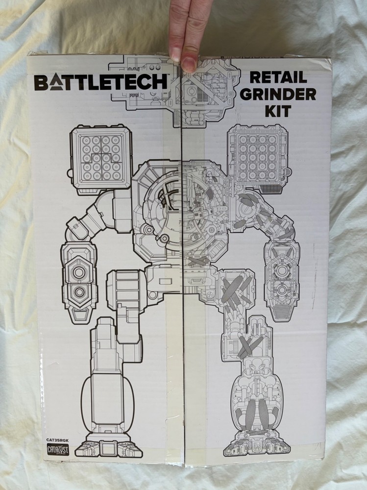 Battletech Retail Grinder Kit Retail Exclusive (open/unused)