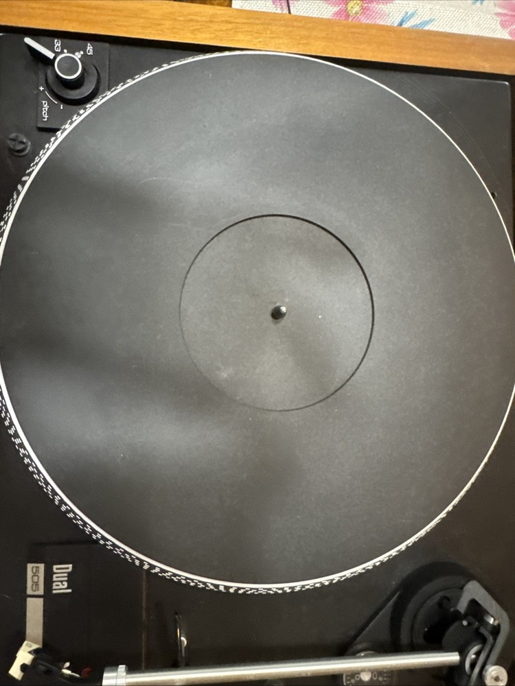 Dual 505 Belt Drive Record Player Turntable