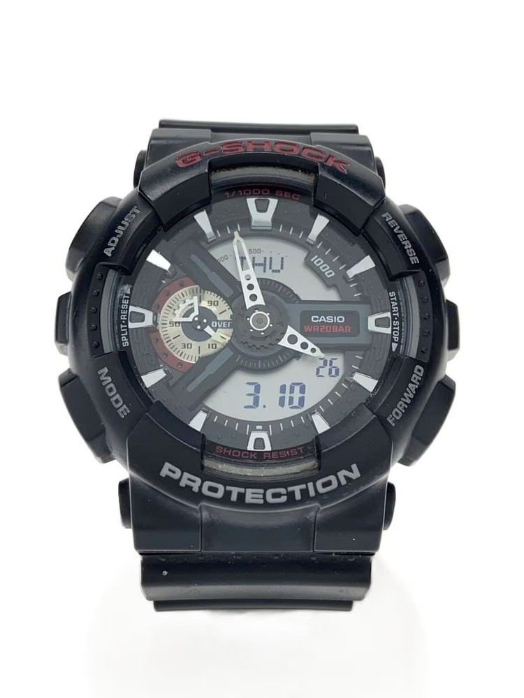 CASIO Quartz Wristwatch G SHOCK Digital Analog BLK