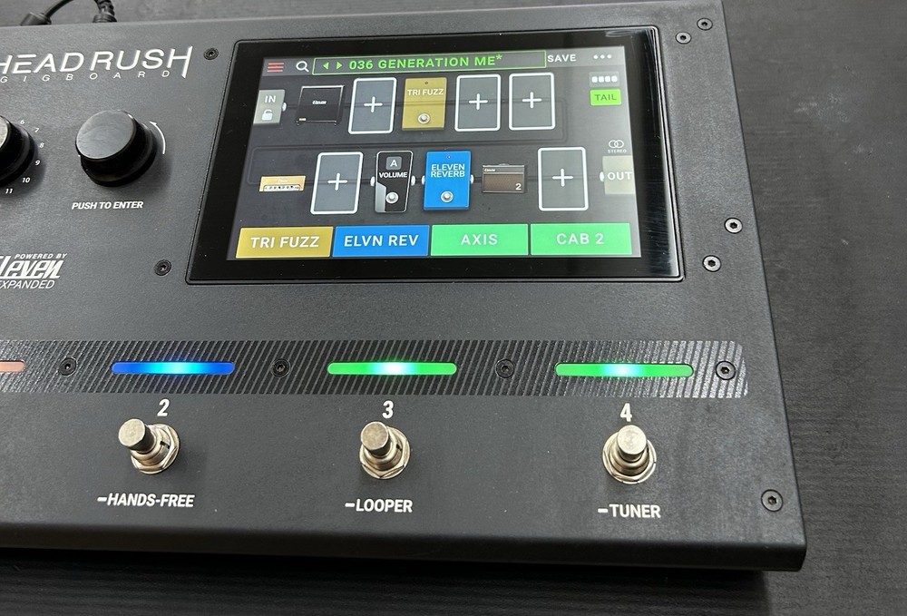 HeadRush Gigboard Multi-Effects Processor Pedal Level 2 197881340131