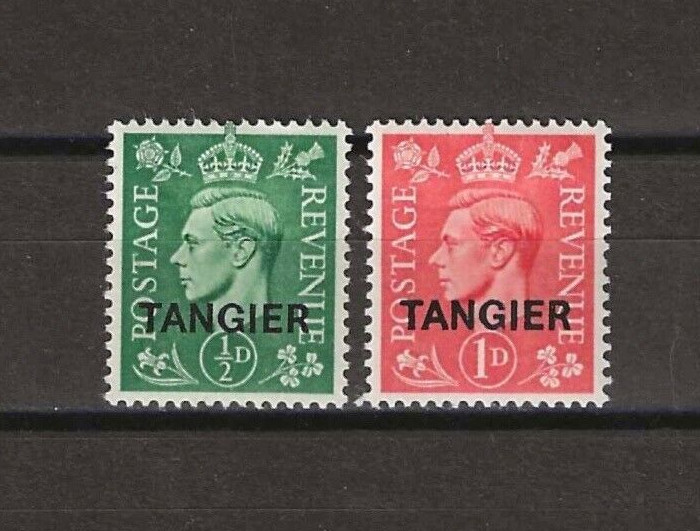 MOROCCO AGENCIES/TANGIER 1944 SG 251/252 MINT