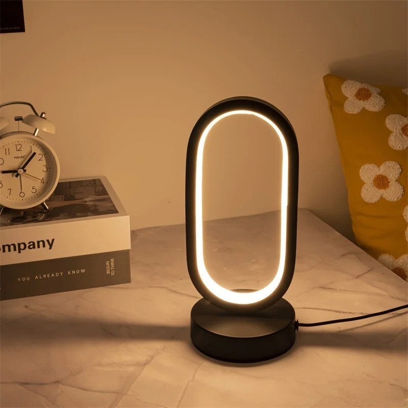 Led U-shaped Lamp Bedroom Bedside Decorative Lamp Study LED Night Lighting