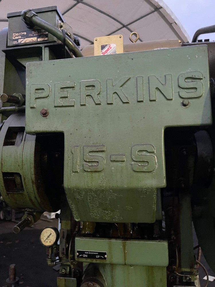 Perkins 15-S Gap Frame Punch Press