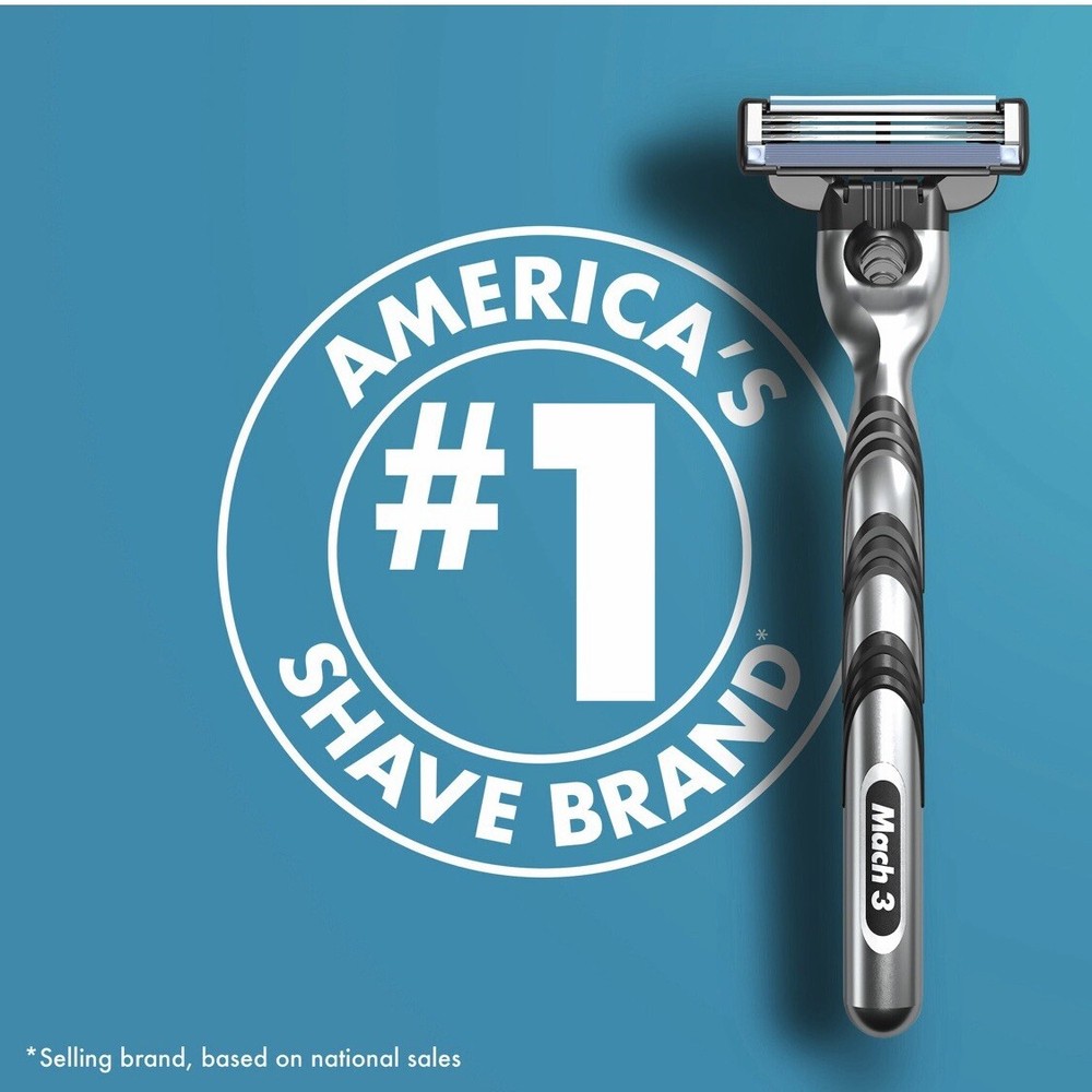 2 Pack: Gillette Men's Razor, Handle & 1 Blade Refill