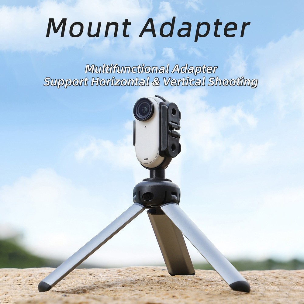 Protective Cage Extension Mount Adapter Accessories For Insta360 Go 3 Camera