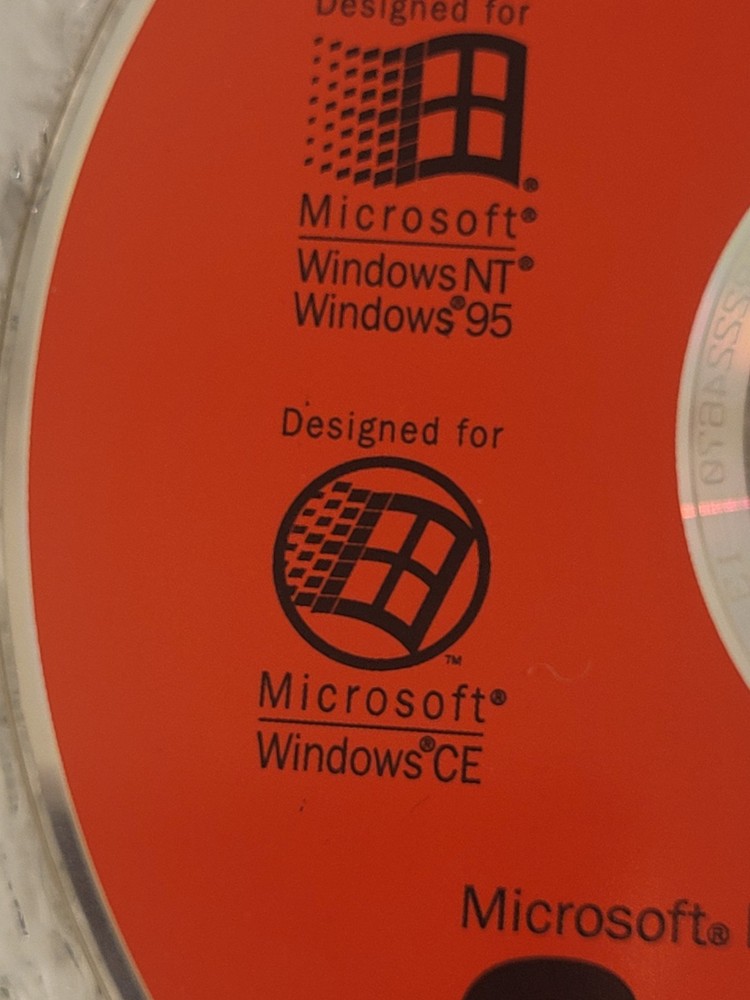 Vintage Microsoft Office (1983 - 2002) Variety Software CDs (No Cases)