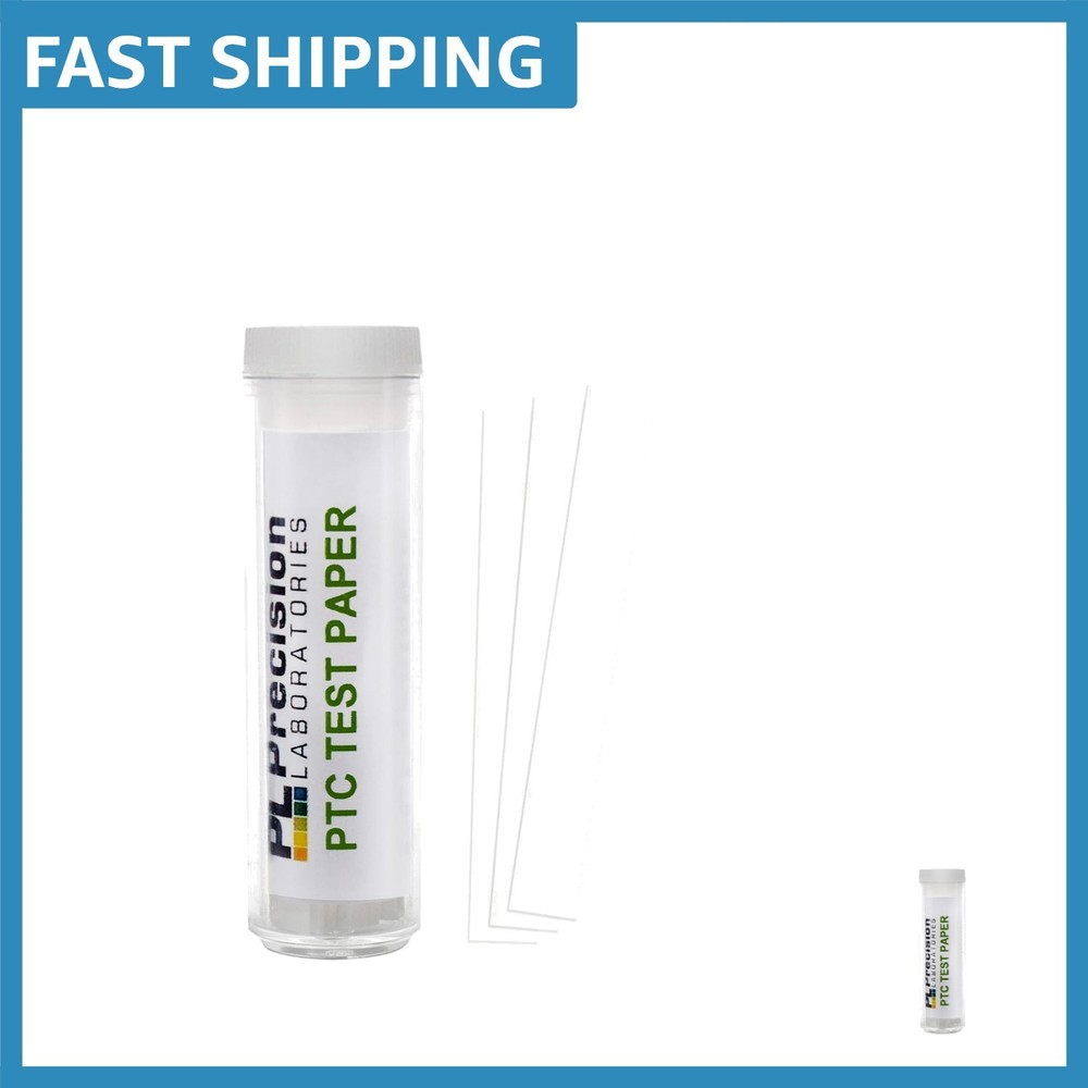 100 PTC Taste  Strips for Super Taster Genetic Testing - Educational Tool