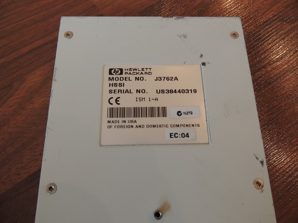 HP Agilent J3762A HSSI Line Interface Plug-In Module