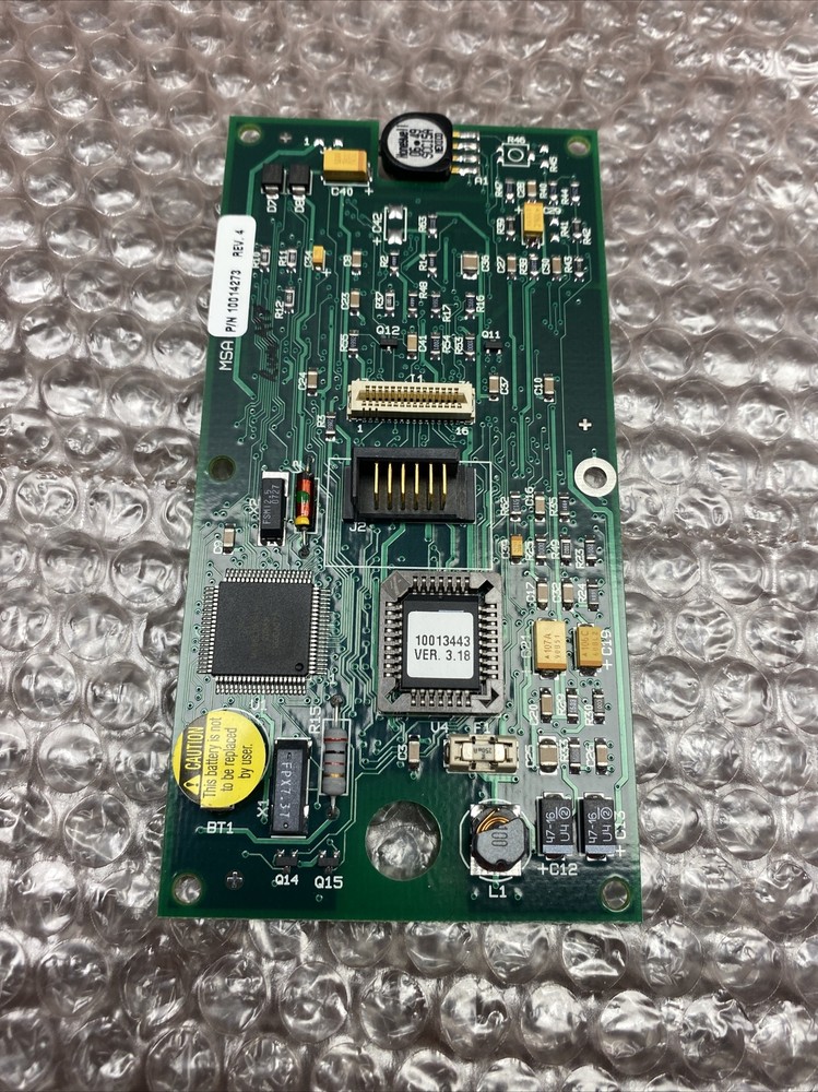 Msa 10014273 Main Sensor Rev 4 Pcb Circuit Board