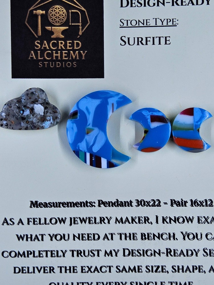 Crescent Moon - Surfite - Design-Ready Set
