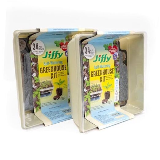 Seed Starter Tray Kit - Self-Watering, High Germination Rate, Seedling 2 Pack