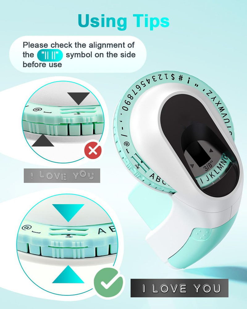 Phomemo Embossing Label Maker with 6 DYMO Label Tapes | Organizer Xpress