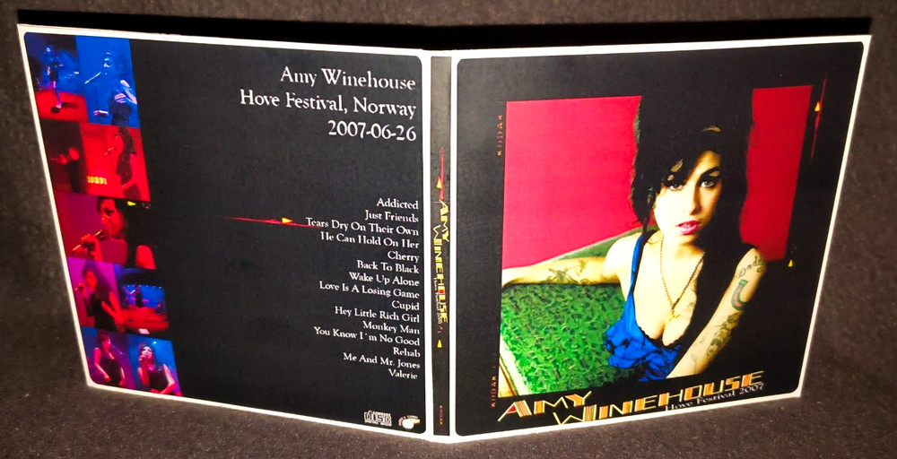 Amy Winehouse Norway 2007 Gate Fold CD NEW