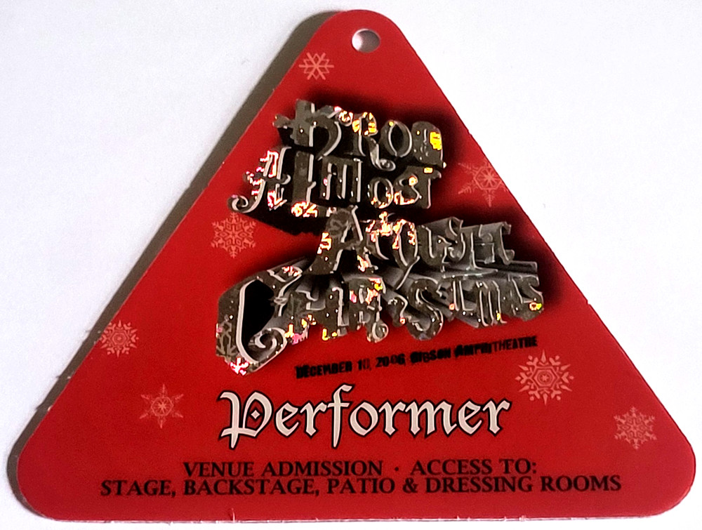 FOO FIGHTERS, PANIC! AT THE DISCO, THE KILLERS - GUEST LAMINATED BACKSTAGE PASS