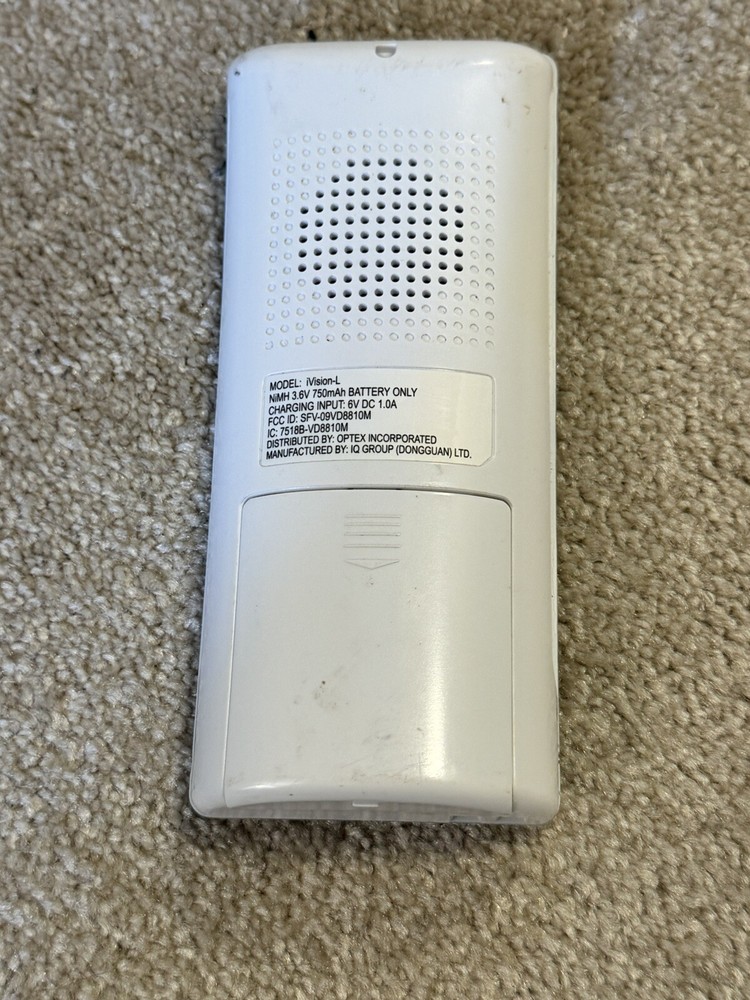 Optex iVision Wireless Video Intercom Handheld Communicator White IVision-L